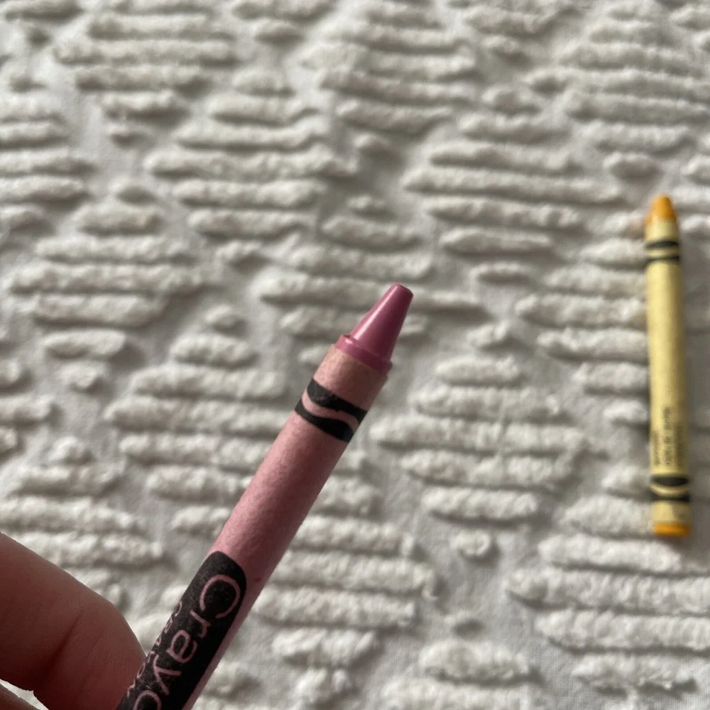 Thistle Crayola Crayon ‎ Retired USA UNUSED Vintage Binney & Smith + DANDELION